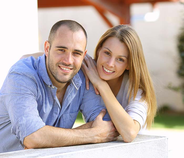Happy couple